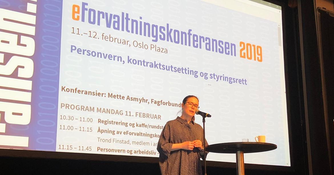 Kjersti Barsok eForvaltningskonferansen 2019