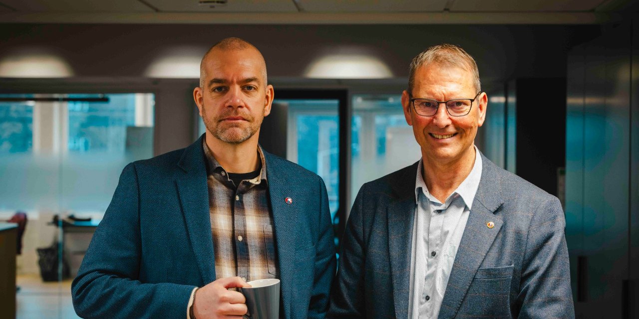 Pål Kjærstad og Terje Skaarud