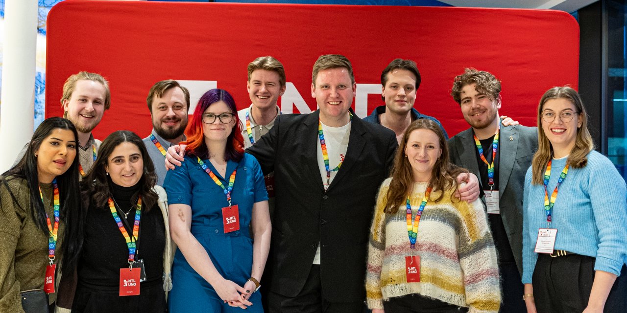 Styret i NTL Ung 2024-25 (valgt i 2024)