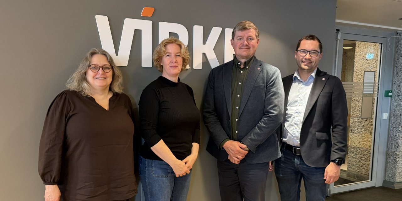 Fra venstre Gunnhild Lurås,  Marte Sletten, Iver Johnsen og Ole Kristian Holseth