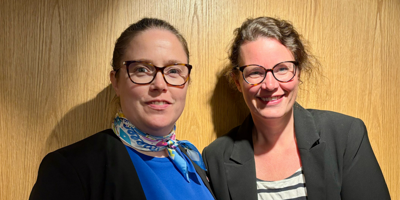 Kjersti Barsok og Birthe-Lene Ørjasæter deltok i mekling for NTL Stortinget.